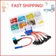 Nilight - 50034R 10 Pack 12V Car Add-A-Circuit Fuse Tap Adapter Mini Atm Apm Bla