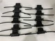 NEW NO BOX LOT OF 11 TMC 114LF Inline Maxi Blade Fuse Holder T8-4