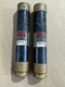 (2) Bussmann FRS-R-40 Fusetron Fuses 40A 600V RK5 Tested with Free Shipping