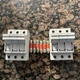 LOT OF 2 SIEMENS 3 POLE FUSE HOLDER 3NW7031 10X38 32 AMP 32A #13I20 W/ 6 Fuses