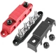 250A Power Distribution Block with Cover - Car, RV, Truck & Marine Use Stud Boat