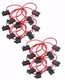20 Pack 12 Gauge ATC Blade Heavy Duty Fuse Holder Car Audio 12 Volt Automotive