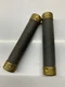 LOT OF 2 VINTAGE BUSSMANN FUSES FRS35 & FRS60