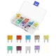AHL 90PCS Mini Automotive Fuse Kit(5A 7.5A 10A 15A 20A 25A 30A 35A 40A),Car F...