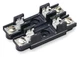 COOPER BUSSMANN BK/S-8301-2-R FUSE BLOCK, 6.3 X 32MM, BOLT-IN MOUNT
