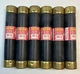 BUSSMAN FUSETRON FUSE FRS 35 35A 600V LOT OF 6 FUSES NOS