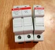 "LOT OF 2" FERRAZ SHAWMUT ULTRASAFE FUSE HOLDERS (1) USCC1 & (1) USCC2