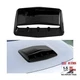Car Hood Vents, Vehicle Scoop Turbo Bonnet Hood Air Flow Intake Cover, Black