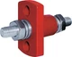 Blue Sea Systems Terminal Feed Through Connector Color:Red Style:5/16"FREE SHIP