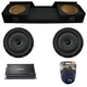Chevy Silverado Ext Cab 99-06 Kicker 43CVT124 12" Sub Box W/CX1200.1 Amp 4GA Kit
