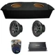 Nissan 350Z 03-08 Coupe Kicker 43CVR102 10" Dual Sub Box W/CX1200.1 Amp 4GA Kit