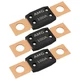 Joinfworld 3Pcs 100A MEGA Fuse, High Current Bolt Mount Automotive 100 Amp MEGA