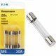 (5-5pk) Bussmann 20-Amp 32-Volt SFE Glass Tube Automotive Fuse BP/SFE-20-RP