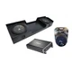 1999-2006 GMC Sierra Ext Cab Truck Kicker CompR CWR12 Dual 12" Sub Box CX1200.1