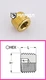 Brass turbo  Adapter Fitting Hollow Hex Head Plug 1/4 BSP Male (50 pcs)
