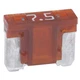 Eaton Bussmann Atm-7-1/2Lp Automotive Fuse, 7.5A, 5 Pk
