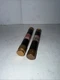 Bussman Fusetron FRS-R-15 Lot Of 2