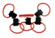 5 Pack 10 Gauge In-line ATC ATO Fuse Holder + 10 AMP Fuse & Cover Alarm Install 