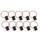 The Install Bay MAXIFH10 Fuse Holder   Maxi Fuse Holder, 8 Gauge, With Cover