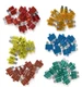 60Pcs LED Blade Fuse Assortment, Smart Glow, 5A 10A 15A 20A 30A 40A, ATO/ATC 12V