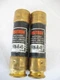 2x Bussmann Fusetron FRN-R-45 45 Amp 250v Fuse - Dual Element Time Delay RK5 2x