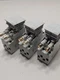 Lot of 3 Siemens 3NW7 023 Fuse Holders and  (2) 2A , (2) 20A , and (2) 32A FUSES