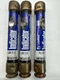 LOT OF 3 Littelfuse FLSR 15 ID Fuse Time Delay Current Limiting Dual Element 15A