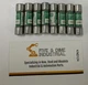 Bussman FNM-1 Lot of 8 Fusetron Dual Element Fuses 1-Amp