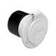 Marinco 150BBIW Marine On-Board Charger Inlet (15-Amp,  Assorted Colors 