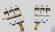 2 Allen Bradley 1492-FB3J30-L Fuse Holder w/ Buss LPJ-3SP Fuses 3-3amp & 3-20amp