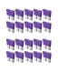 Riseuvo 20pcs 3A Standard Car Fuses - 3 AMP Automotive Fuses(ATO/APR/ATS), 32...