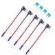 Jawmoy Pack-5 Car Fuse Adapter, 12V Add-a-Circuit, Copper Mini Automotive... 