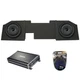 Dodge Ram 02 - 18 Quad/Crew Cab Kicker 43CVT124 12" Dual Sub Box W/CX1200.1 Amp