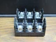 3 PCS MARATHON R6J30A3B2 600 V 30 A 3 POLE FUSE HOLDER 6J30A3B great condition