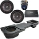 02 - 18 Fits Dodge Ram Quad or Crew Kicker CWR10 Dual 10" Rhino Sub Box CX1200.1