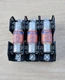 Marathon R6J30A3B 3 Pole Fuse Holder With Amp-Trap 2000 AJT10 Time Delay Fuses