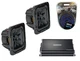 Kicker 44L7S82 Solo-Baric 8" Subwoofer Square 900W Dual 2 Ohm W/CX1200.1 Amp Kit