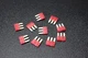 10 PK ATL 10 AMP FUSES FUSE BLADE DUAL CIRCUIT EATON BUSSMAN MICRO 3 LEG ATL10