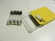 4 Buss FUSES in a Case-Glass 1-1/4" Cooper-Bussmann NEW 250V AGC1/2A-Vintage-USA