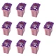 GAOLAOSY 10PCS 30 Amp Car Micro Cartridge Fuses, Slow Blow FMM 30A, Colorful 