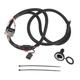 uxcell 1 Set 133.5cm 52.56" Universal Automotive Switched Fuse 52.56", Black