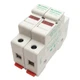 Lot of 2 LittelFuse LPSM001ID CH Midget Fuse Holder, 600VAC/VDC 30A, Class CC