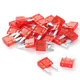 (25Pcs) 10 Amp Mini Car Fuses, 10A Automotive Blade Fuse for Red 