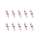 Tire Valve Core 10Pcs - TPMS Safe - Universal - Fit Auto/Moto/Bike