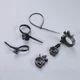 120PCS Nylon Self-locking Cable Straps & 30pcs 3-Types Wire Loom Clips Universal