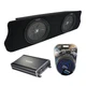 94-04 Ford Mustang Coupe Kicker CompR CWR12 Dual 12" Custom Sub Box CX1200.1 Amp