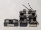(2) Allen-Bradley Fuse Holders: 1491-N121 1-Pole, X-401977 3-Pole, 30A, 250VAC