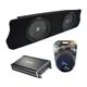 94-04 Ford Mustang Coupe Kicker CompR CWR10 Dual 10" Custom Sub Box CX1200.1 Amp