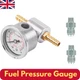 Inline Fuel Pressure Gauge Adaptor Kit With 9mm Hose & AN6 Connections Universal