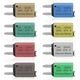 Mini Blade Fuses 5A-30A Resettable Assortment Kit for Automotive & Marine